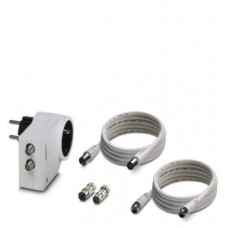 2882297 Устройство защиты от перенапряжений, тип 3 - MNT-TV-SAT D/WH Phoenix Contact