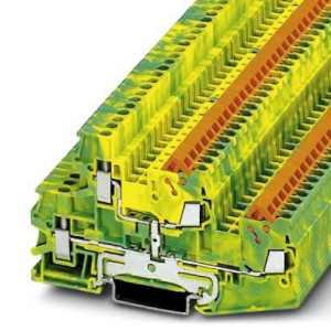 3050277 Двухъярусная заземляющая клемма - QTTCBU 1,5-PE Phoenix Contact